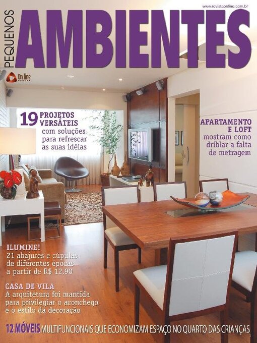 Title details for Pequenos Ambientes by Online Editora - Available